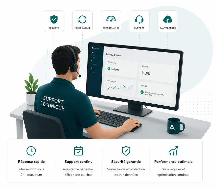 mise en place de solutions techniques digitales par amarika